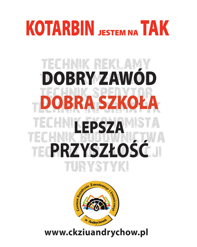 plakat szkoły