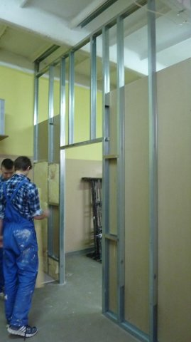 Prace budowlańców