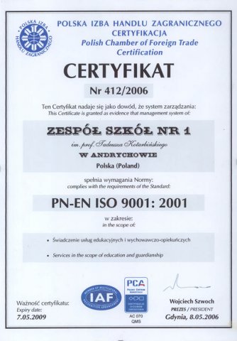 Podziękowania i Wyróżnienia