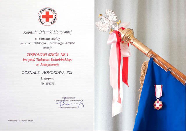 Podziękowania i Wyróżnienia