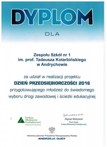 Podziękowania i wyróżnienia