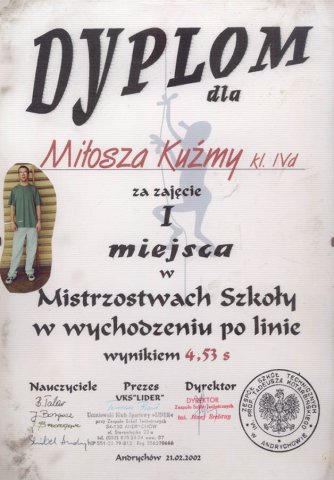 Sukcesy Młodzieży