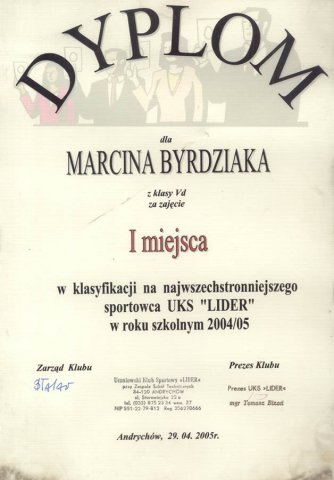 Sukcesy Młodzieży