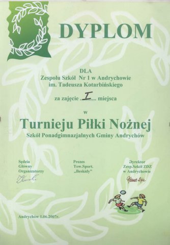 Sukcesy Młodzieży