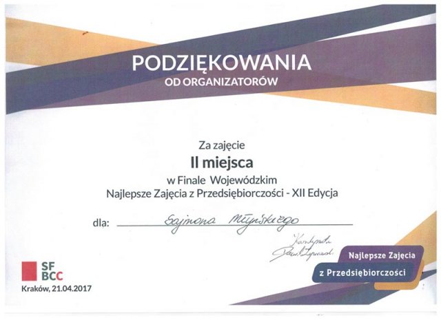 Sukcesy Młodzieży