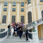 Klasy 2dn i 3sn CKZiU w Andrychowie podczas wycieczki do Wiednia